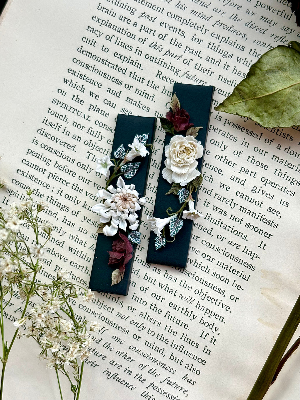 Ethereal Blooms no. 73 - Chrysanthemum + Desodema Rose + Moon Flower