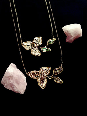 Metals + Beads - Simbelmynë Pendants