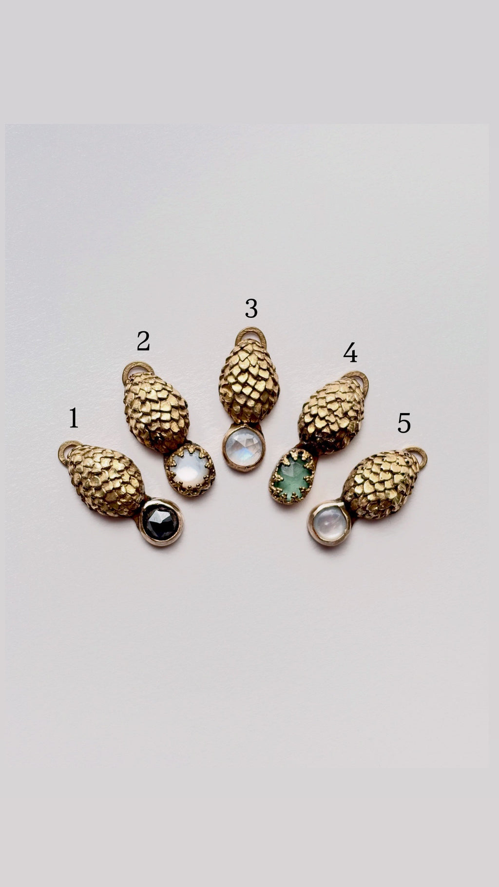 Metals - Dragon Egg Pendants